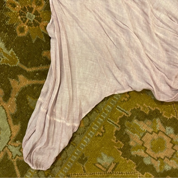 On the Road pink off the shoulder, open shoulder blouse size XS - Picture 3 of 4